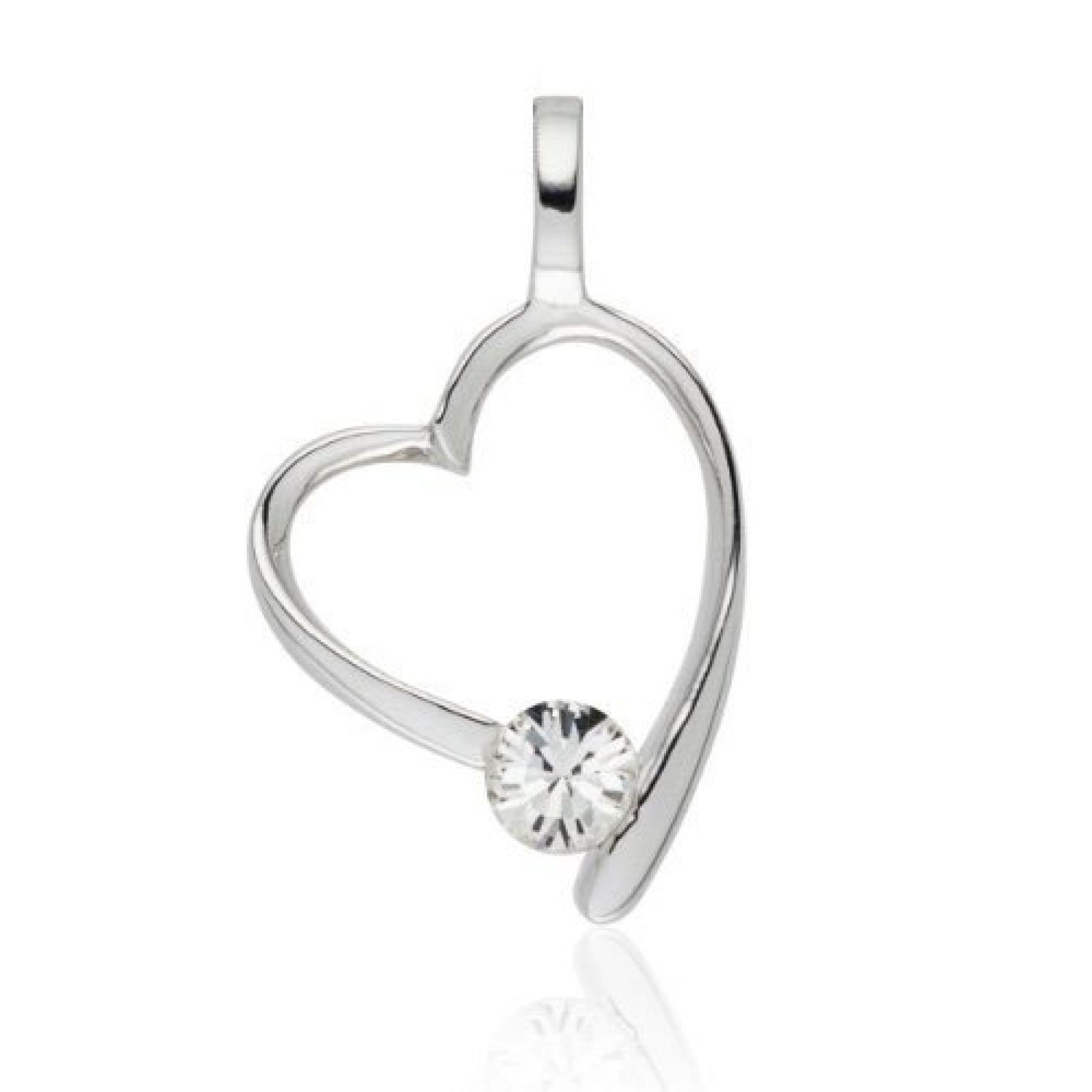 Rafaela Donata Glossy Collection Damen-Anhänger "Herz" mit original Swarovski Elements Crystal (ohne Kette)  60836042 